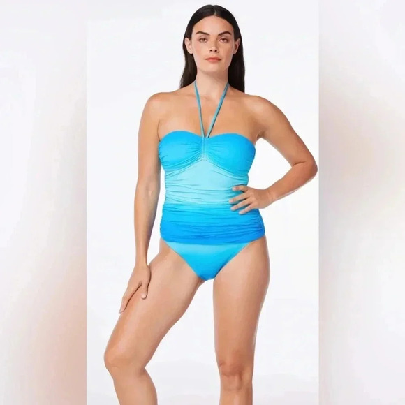 Bleu Rod Beattie Coast To Coast Bandeau Tankini Top and Bikini Bottom - Picture 2 of 12